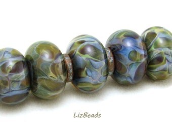 SRA Handcrafted Borosilicate Artisan Lampwork Bead Set - OKAVANGO