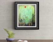 Balloon Man Signed Original Art Print By Rafi Perez