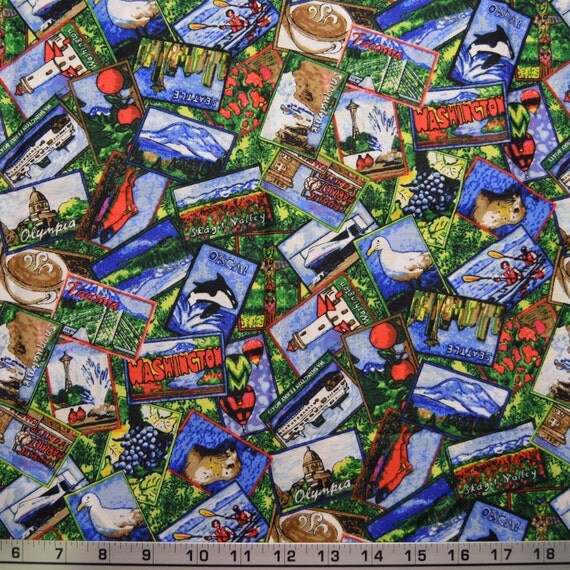 In the Beginning Fabrics Seattle Washington State Fabric