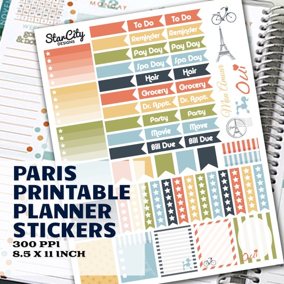 Ec Planner Stickers Printable | printable planner stickers paris planner ec planner Ec Planner Stickers Printable | printable planner stickers paris planner ec planner