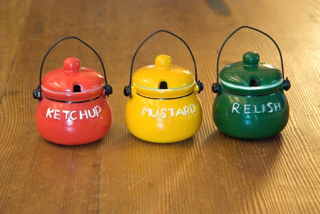 Vintage Condiment Set Made in Japan Haute Juice