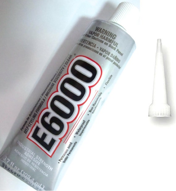 E6000 Adhesive with Applicator TIP Waterproof/Flexible Glue