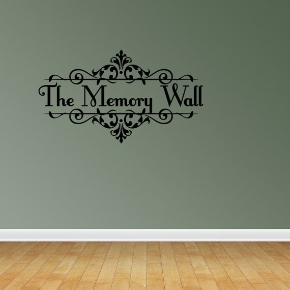 The Memory Wall Wall Decals The Memory Wall Vinyl Wall Decal