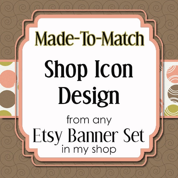 Shop Icon - Etsy Shop Icon - New Etsy Feature - Shop Icon for Etsy ... Shop Icon - Etsy Shop Icon - New Etsy Feature - Shop Icon for Etsy ...