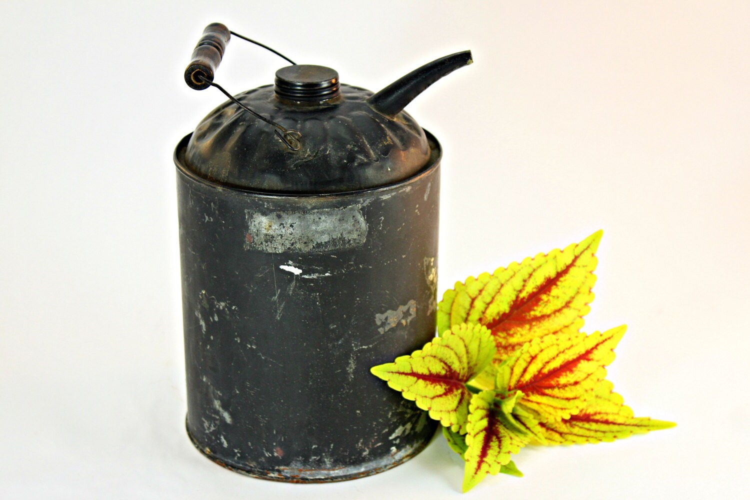 Antique Fuel Can One Gallon Gas Can 1 Gallon Fuel Can 1