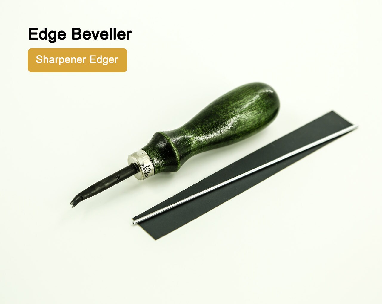 Deluxe Leather Edge Beveller Sharpener Edger LeatherMob