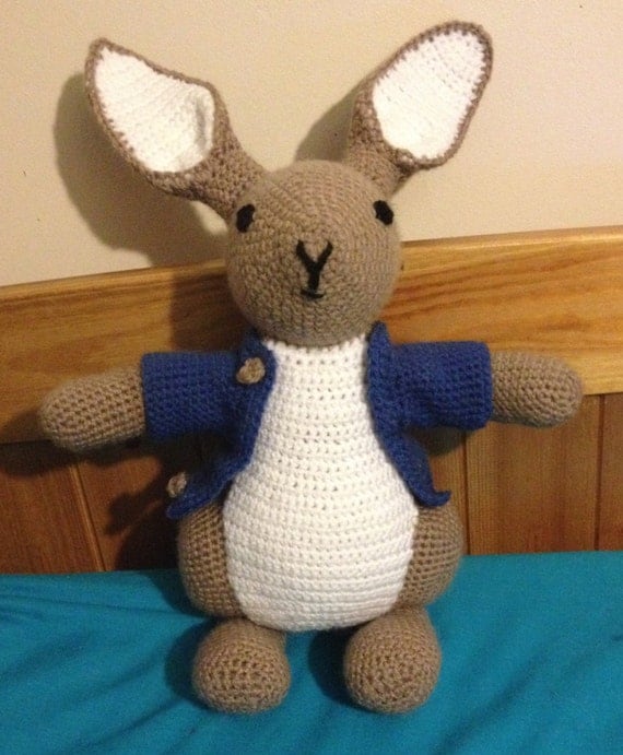 Peter Rabbit Crochet Pattern by MrNova on Etsy