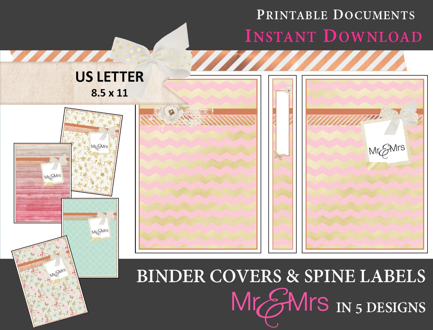 Printable Binder Covers & Spine Label Inserts by ...
