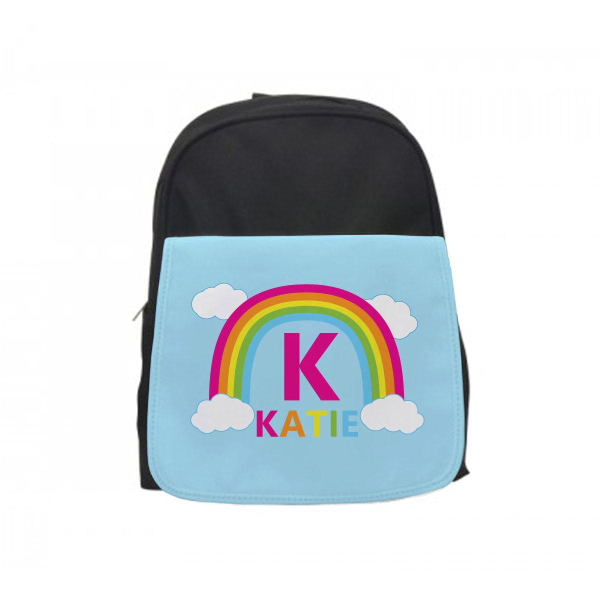 pink rainbow backpack