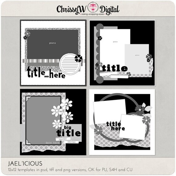 12x12 Digital Scrapbook Templates Jael Icious 12x12 Digital Scrapbooking Templates 12x12 Digital Scrapbook Templates Jael Icious 12x12 Digital Scrapbooking Templates