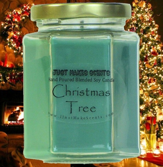 christmas tree candle blended soy candles by ijustmakescents christmas tree candle blended soy candles by ijustmakescents