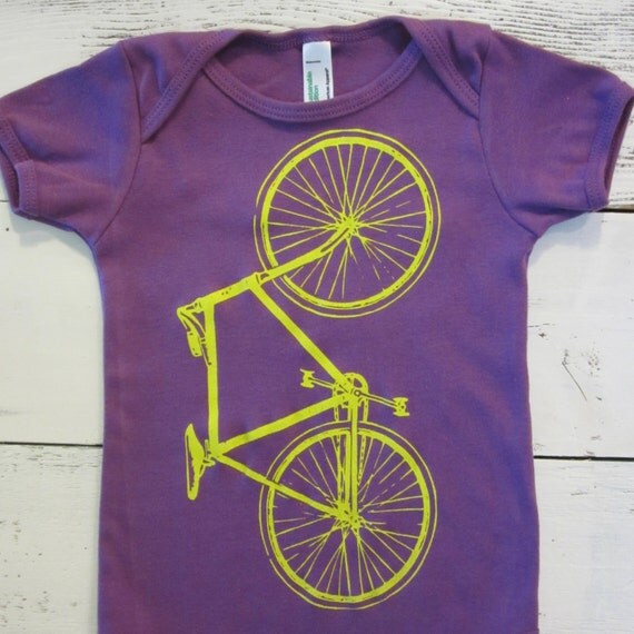 bicycle onesie bike baby onesie cute newborn by Sweetpeaandboy