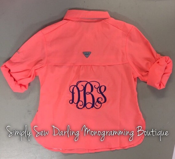 Personalized Monogrammed Youth Little Girls by SimplySewDarling