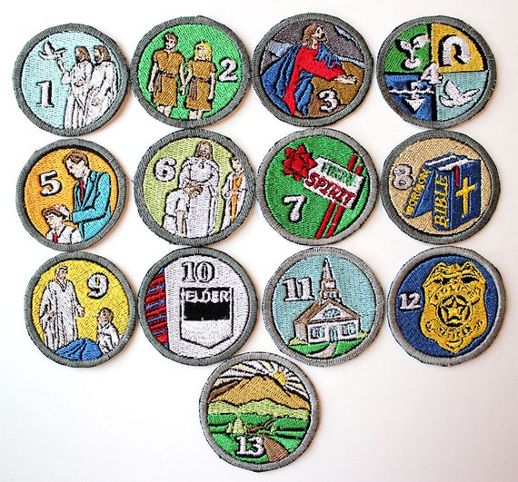 Items similar to Article of Faith Patch/Badge (like boy/girl scout