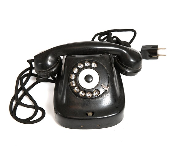 Vintage Black Telephone 23