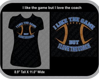 I Like The Game But I Love TheCOACH SVG Cutter Design INSTANT DOWNLOAD