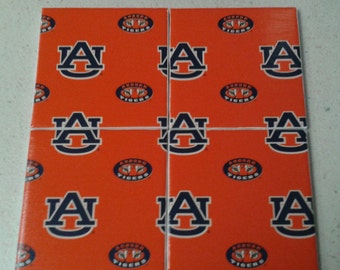 Auburn coasters | Etsy