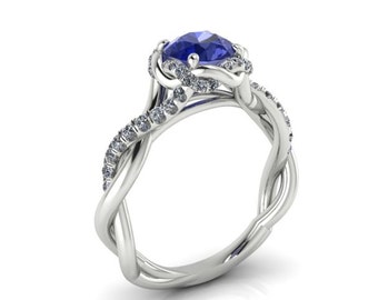 DIAMOND RING Wedding and Engagement ring Parisian by BridalRings