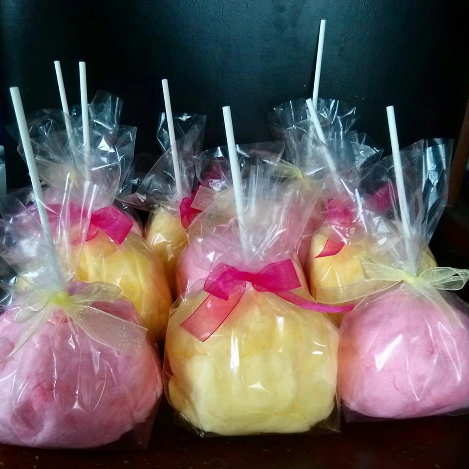 12 Cotton Candy Favors Fluffballs /party by TheFluffFactoryTx