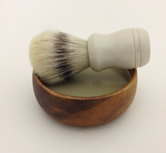 Men's Shave Soap Set with Boar's Hair Shave Brush by HanaleiBath
