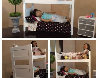 Day Bed/Bunk Bed - 18 inch Doll