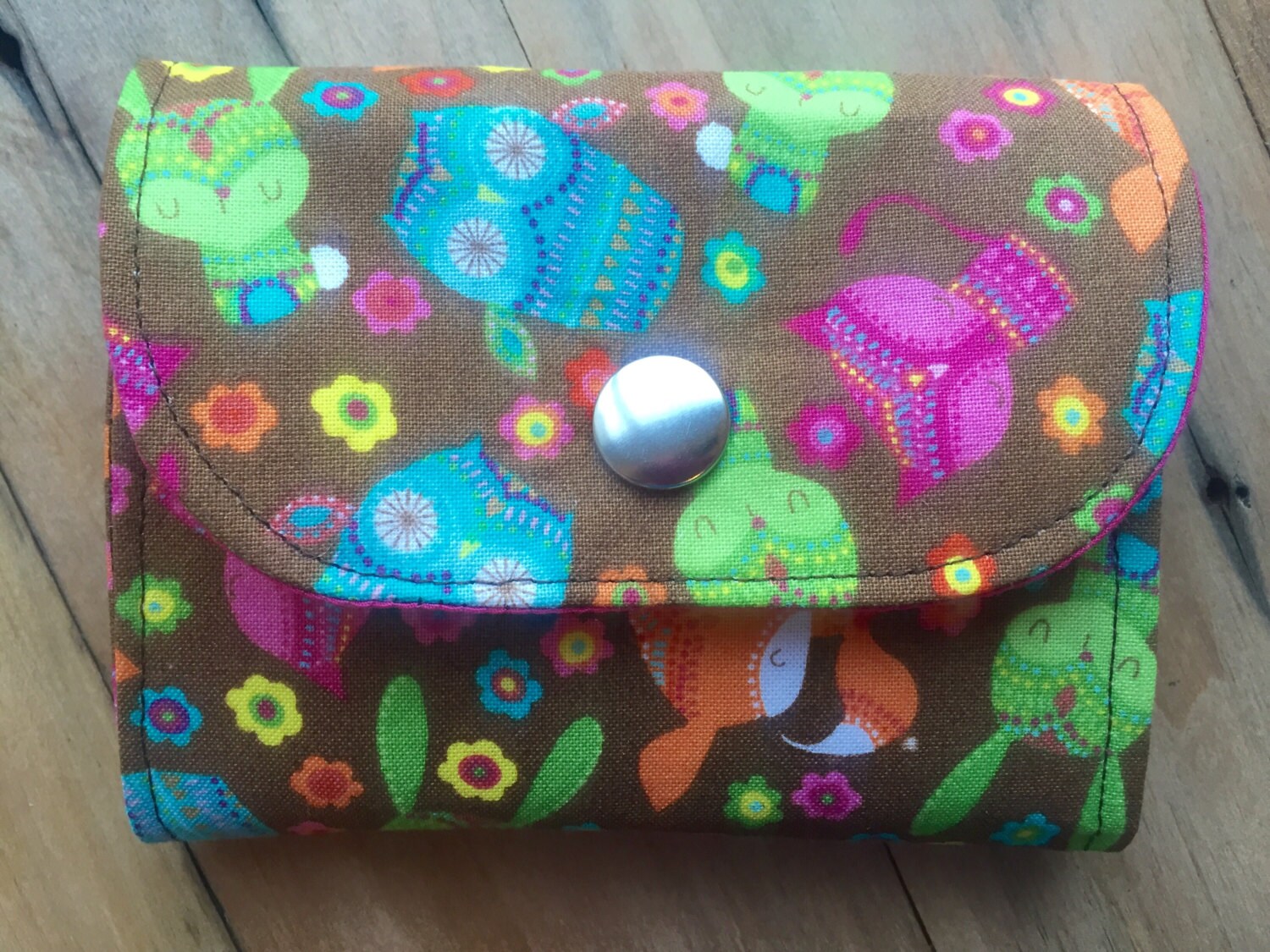 Girl's Wallet Kid's wallet Animal Print by BeyondThePeachTree