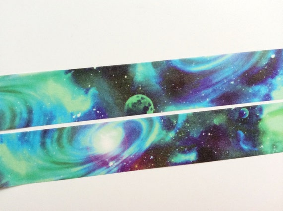 Galaxy washi tape by April103 on Etsy