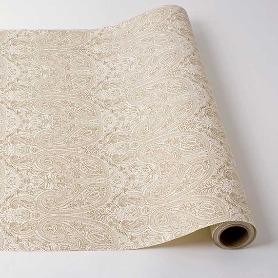 Paper Table Runner Roll 30 by 25' Metallic Gold