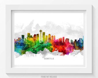 seattle washington skyline poster seattle cityscape seattle print seattle art seattle decor home decor gift idea 12 - Seattle Home Decor seattle washington skyline poster seattle cityscape seattle print seattle art seattle decor home decor gift idea 12 - Seattle Home Decor