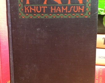 Pan by Knut Hamsun 1921