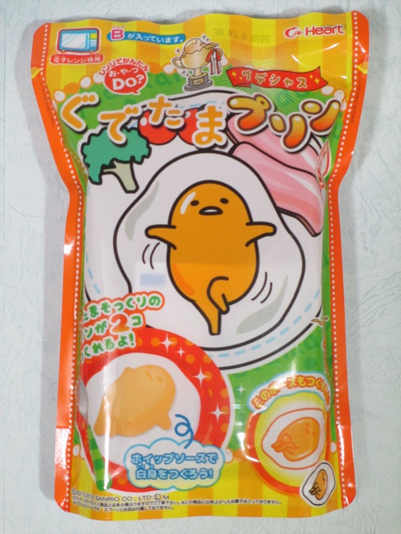 Gudetama Cute Lazy Egg DIY Pudding Kit by NekomonjaKawaiiDIY