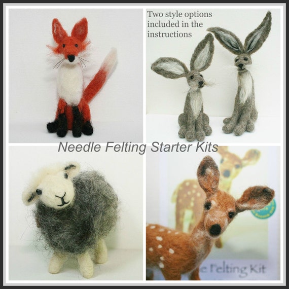 Needle felting kit x 2 Special Offer 17 by LincolnshireFenn
