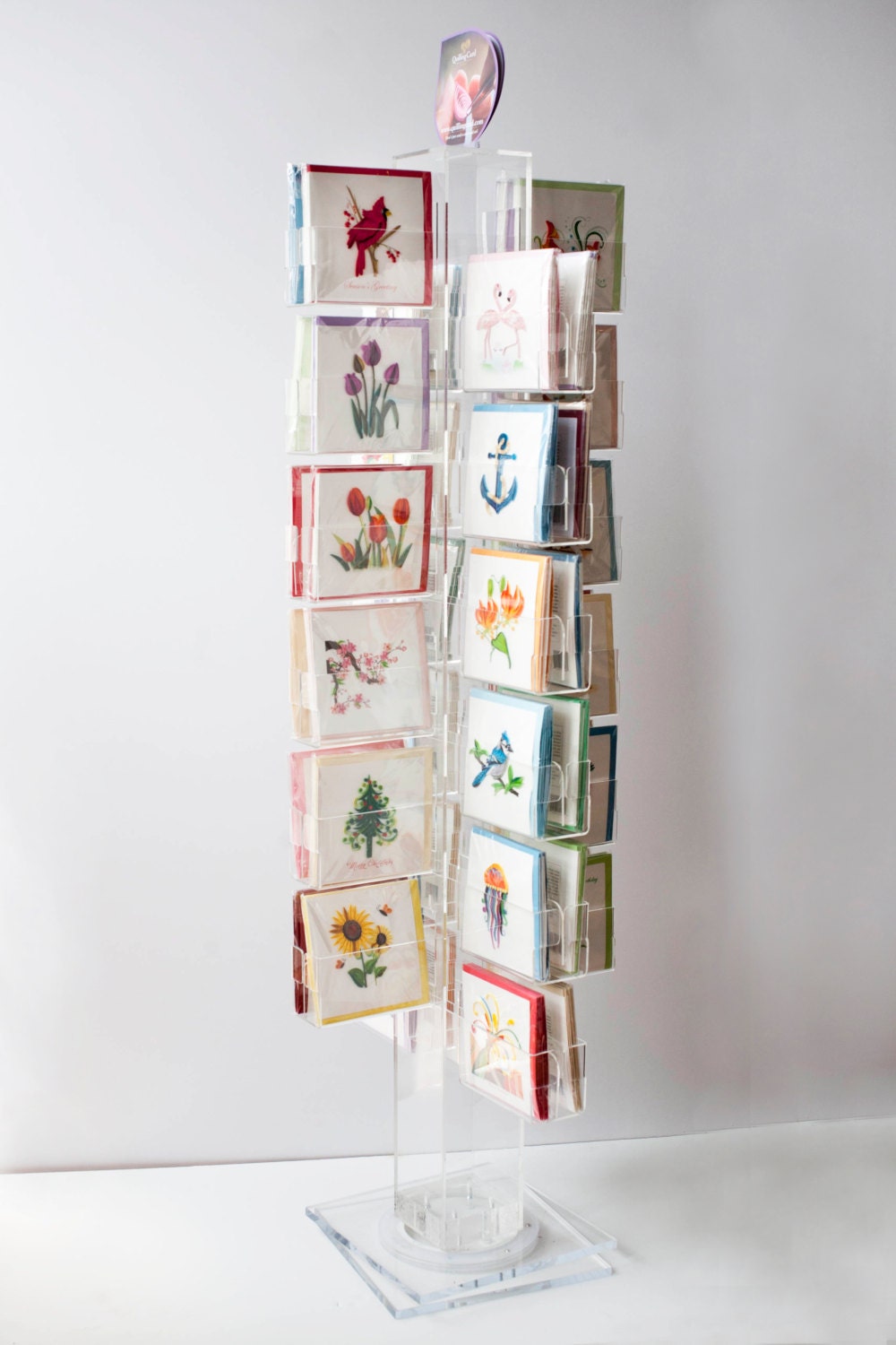 Luxury 77 Greeting Card Display