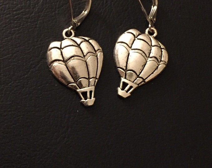 Hot air balloon earrings