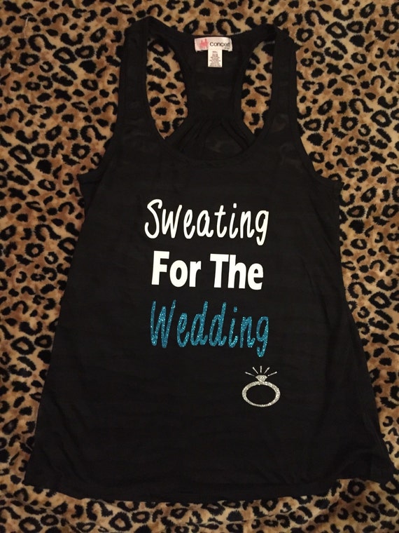 Sweating for the Wedding by Motiv8teApparel30 on Etsy