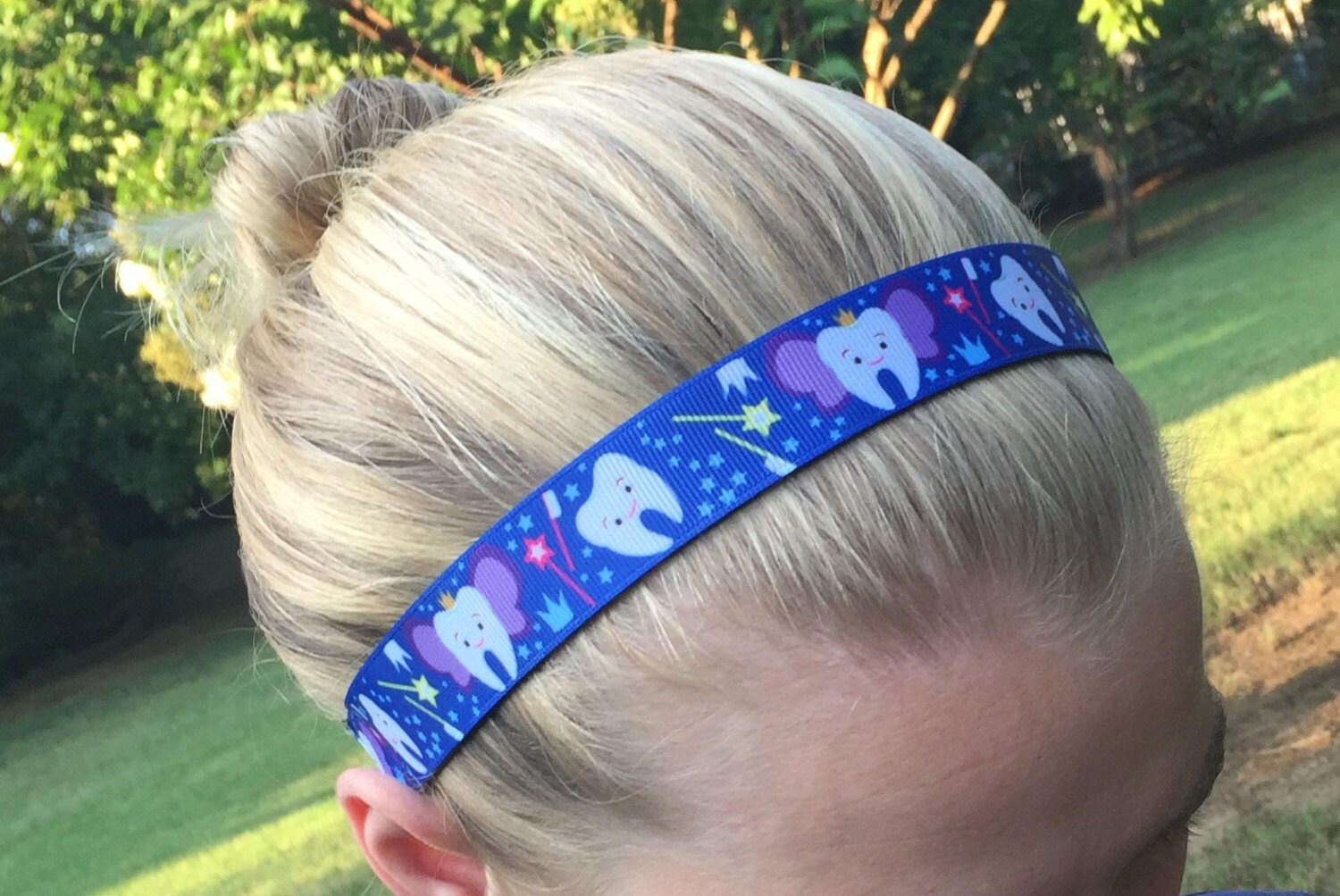 Her Royal Tooth Headband for Dental Hygienists by BrushFlossDazzle