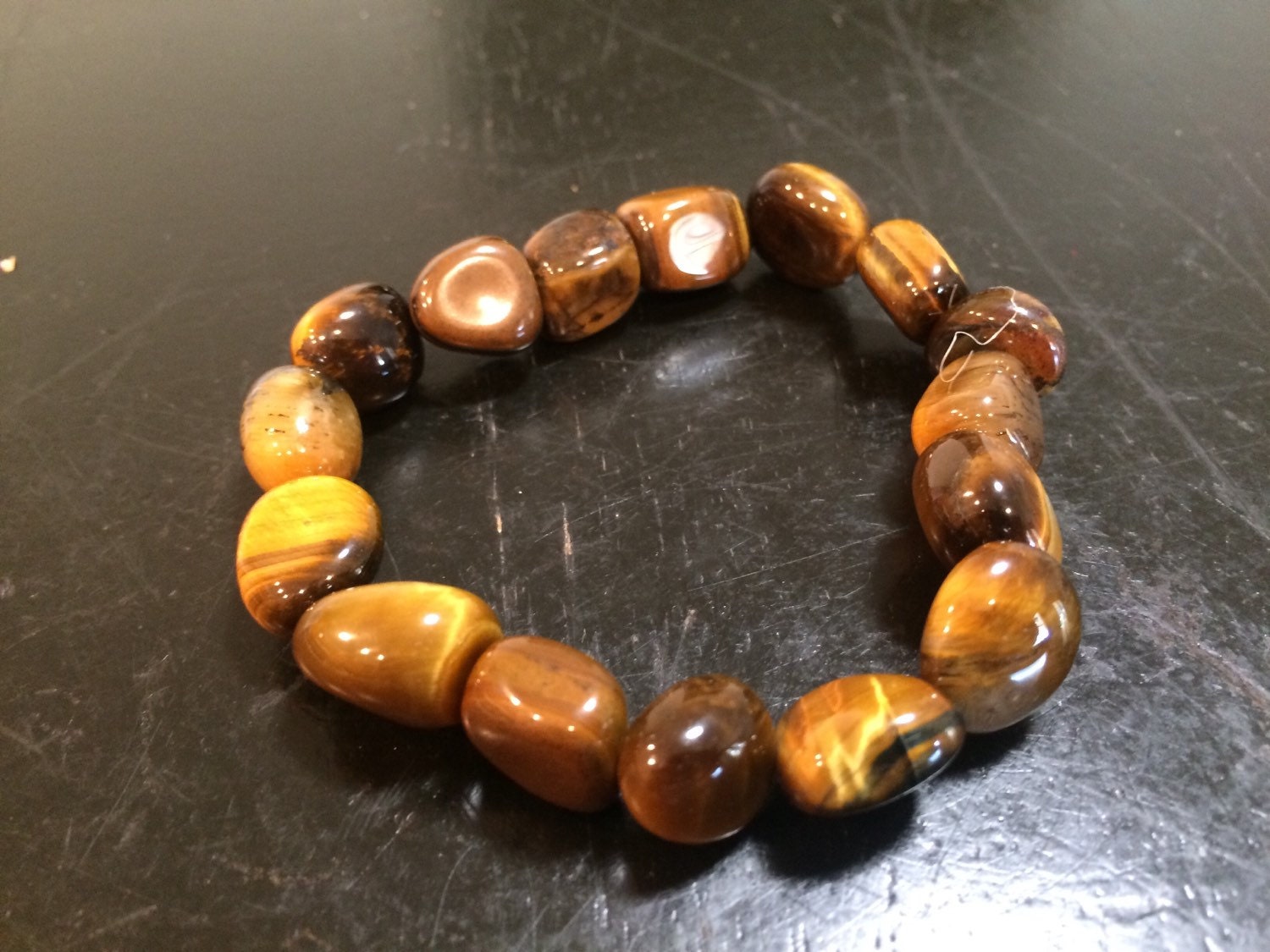 Tigers Eye Tiger Eye Bracelet Healing Crystal Bracelet