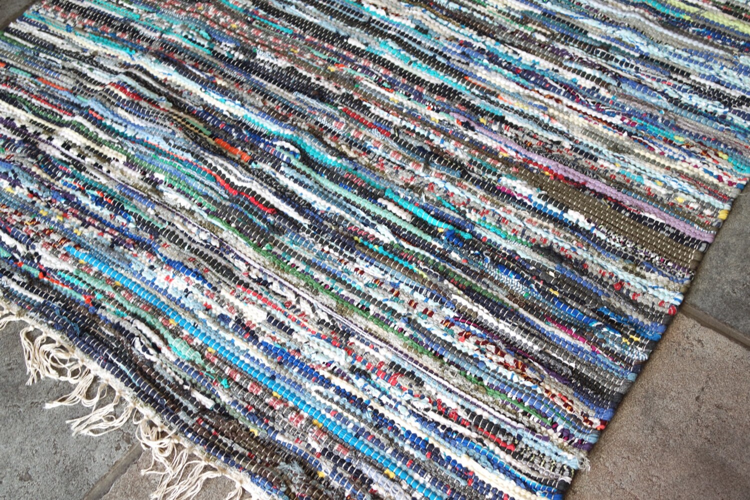 Perfect Rag Rug / Mix Colorful / Kitchen by YourGreatestStory