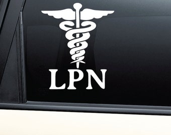 Lpn decals | Etsy