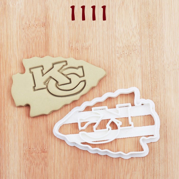 Kansas city chiefs Cookie Cutter kansas city by MKCookieCutter