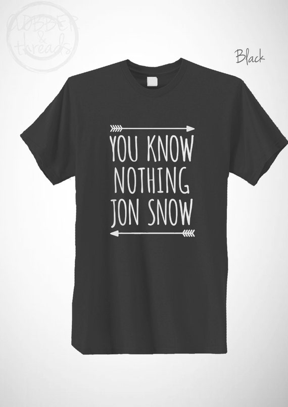 jon snow t shirt