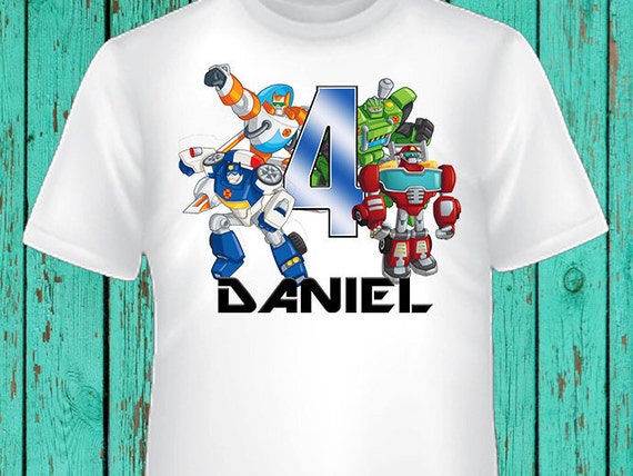 rescue bots shirt 5t