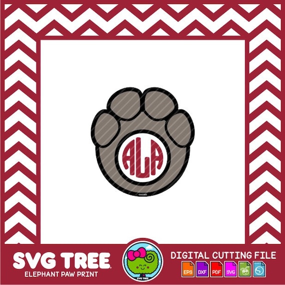 Free Free Elephant Paw Print Svg 316 SVG PNG EPS DXF File