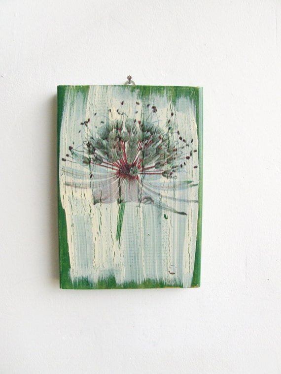 Dandelion Wall Decor Rustic Wall Decor Dandelion by WoodlandHut