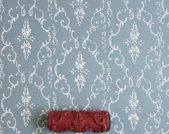 Wallpaper Paint Roller pattern paint roller | etsy Wallpaper Paint Roller pattern paint roller | etsy