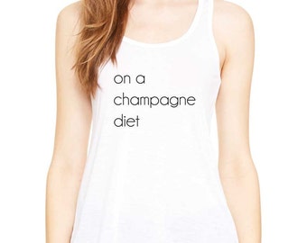 champagne diet shirt