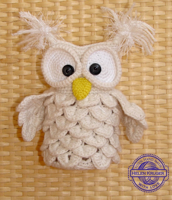 white owl plush