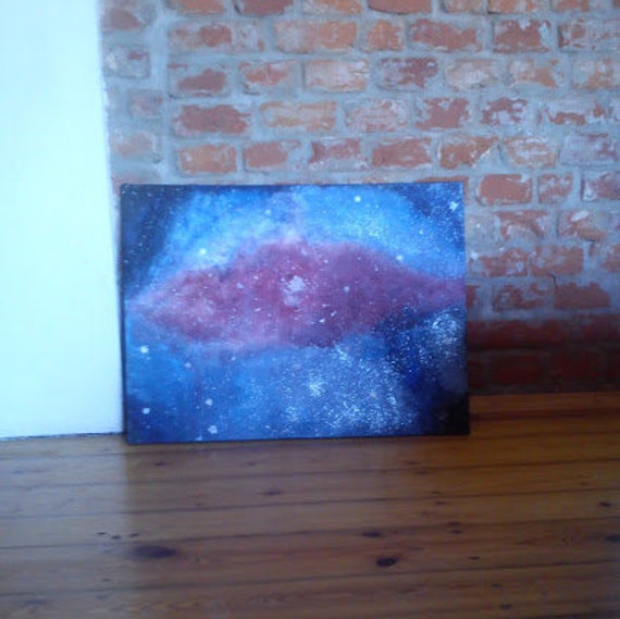 Items similar to Galaxy Canvas Painting on Etsy