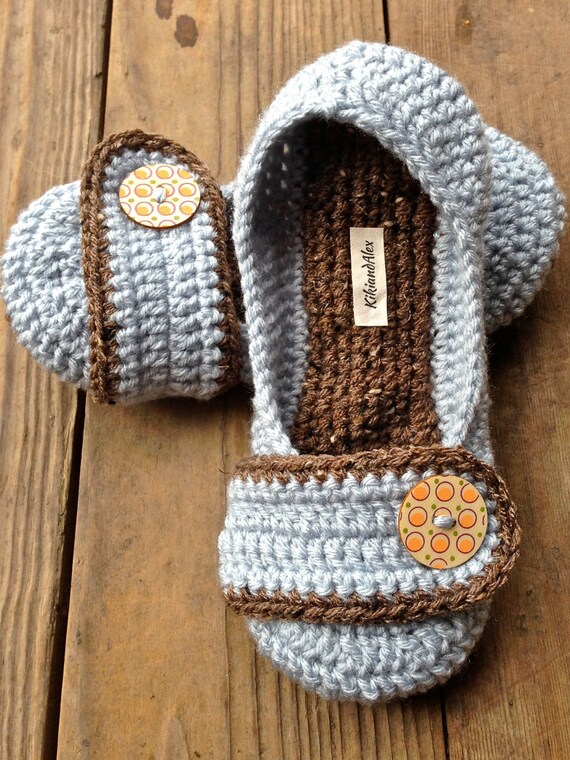 Nonslip Crochet Slippers