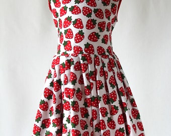 strawberry dress – Etsy
